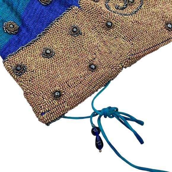 Authentic Indian Ready Made Choli Beaded Top - Picture 3 of 8